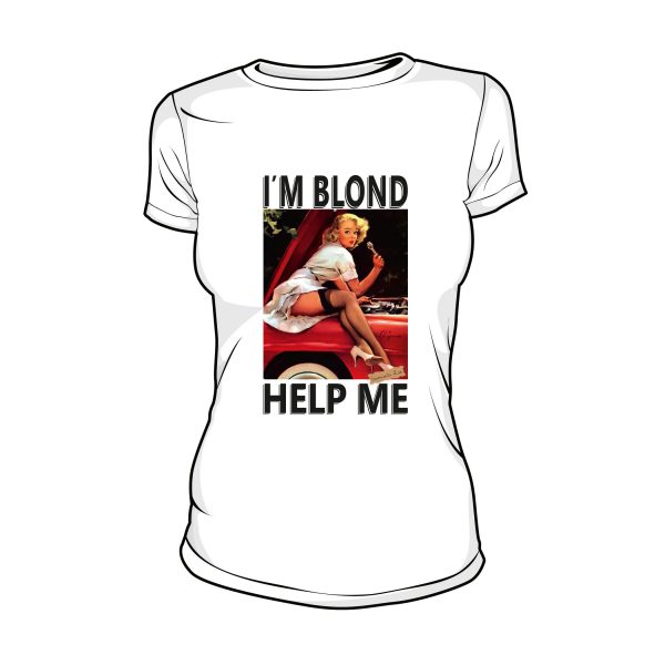 koszulka_ze_smiesznym_nadrukiem_help_me_blond_ekomania-lab
